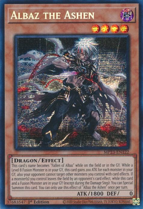 Albaz the Ashen (MP23-EN122) [Prismatic Secret Rare] - Yu-Gi-Oh!