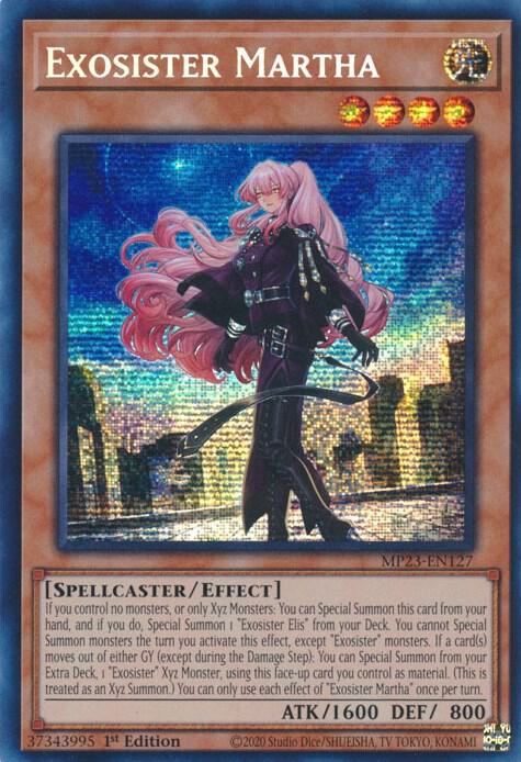 Exosister Martha (MP23-EN127) [Prismatic Secret Rare] - Yu-Gi-Oh!