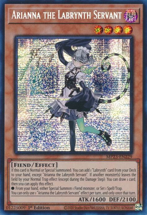 Arianna the Labrynth Servant (MP23-EN229) [Prismatic Secret Rare] - Yu-Gi-Oh!