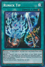 Runick Tip (MP23-EN241) [Prismatic Secret Rare] - Yu-Gi-Oh!