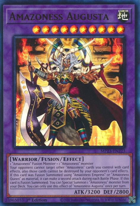 Amazoness Augusta (MP23-EN223) [Ultra Rare] - Yu-Gi-Oh!