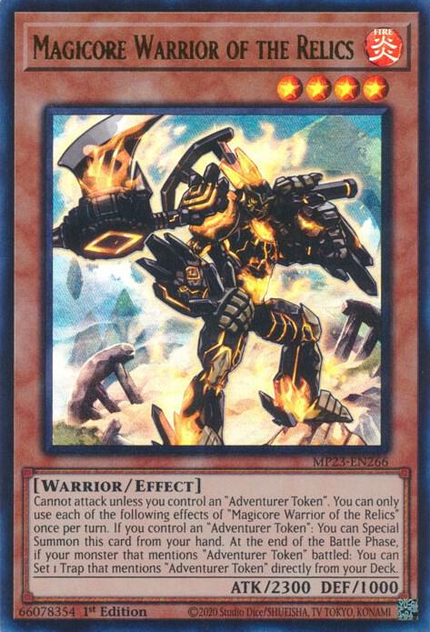 Magicore Warrior of the Relics (MP23-EN266) [Ultra Rare] - Yu-Gi-Oh!