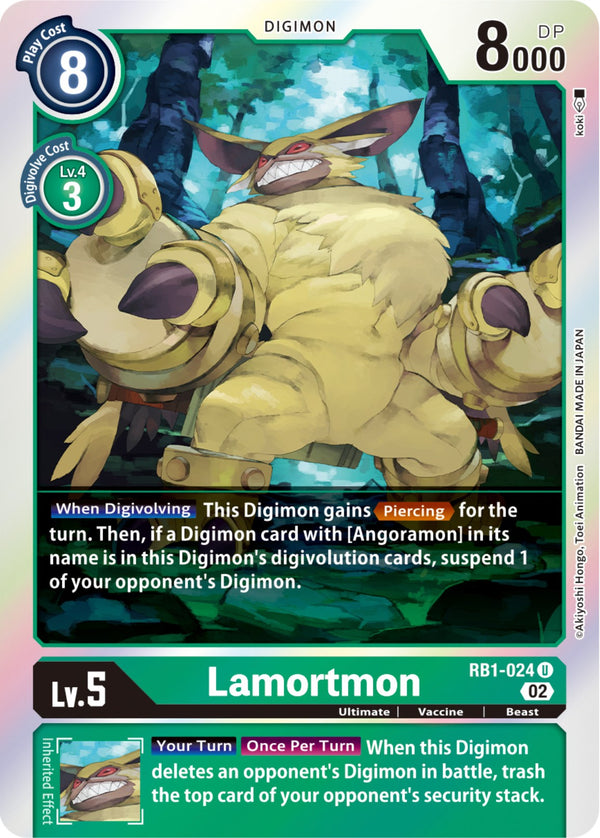 Lamortmon [RB1-024] [Resurgence Booster] - Digimon