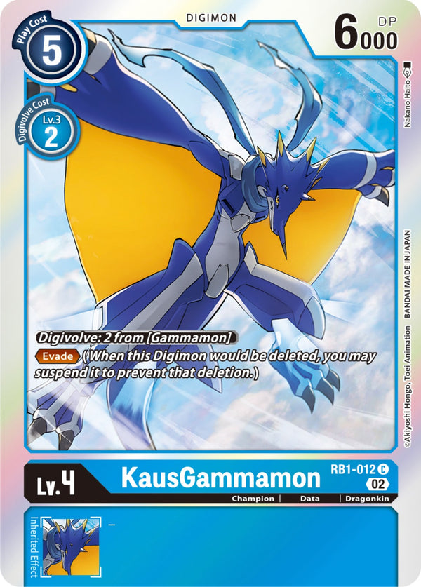 KausGammamon [RB1-012] [Resurgence Booster] - Digimon