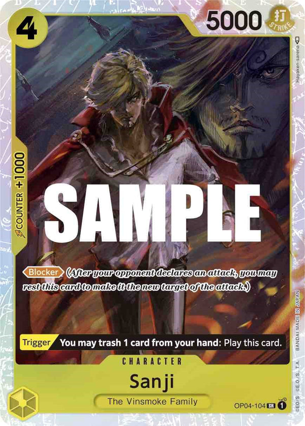 Sanji [Kingdoms of Intrigue] - Bandai