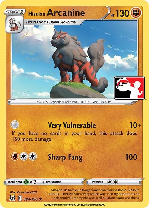 Hisuian Arcanine - 084/196