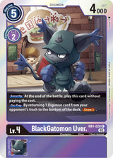 BlackGatomon Uver. - Digimon Card Game