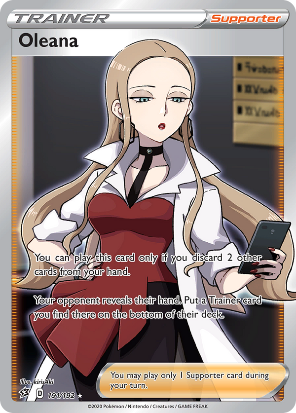 Oleana (191/192) [Sword & Shield: Rebel Clash] - Pokémon