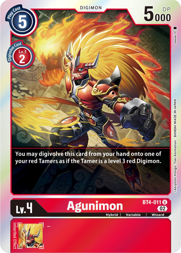 Agunimon (Resurgence Booster Reprint)