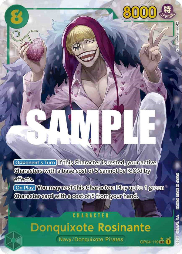 Donquixote Rosinante (Alternate Art) [Kingdoms of Intrigue] - Bandai