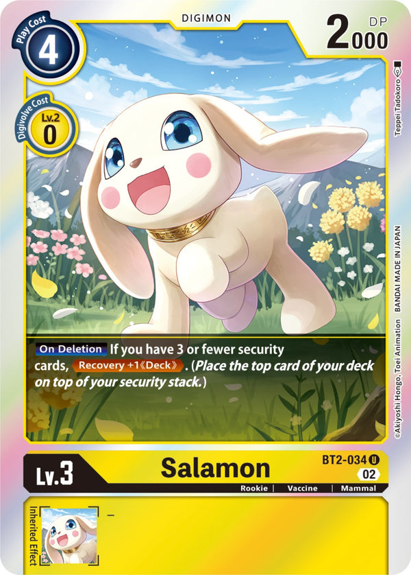 Salamon [BT2-034] [Resurgence Booster] - Digimon