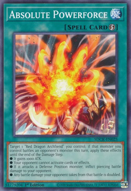 Absolute Powerforce (SDCK-EN025) [Common] - Yu-Gi-Oh!