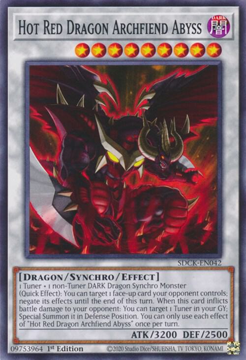 Hot Red Dragon Archfiend Abyss