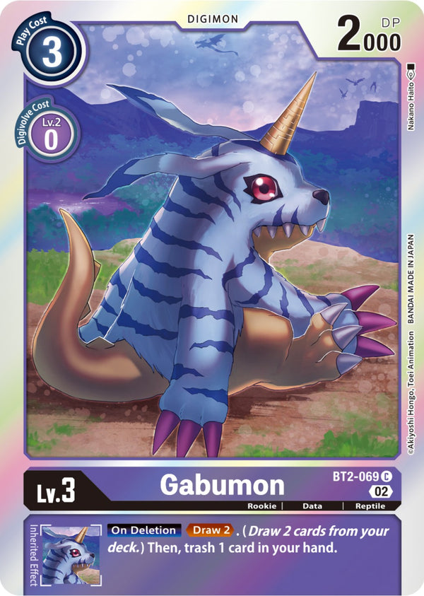 Gabumon [BT2-069] (Resurgence Booster Reprint) [Resurgence Booster] - Digimon