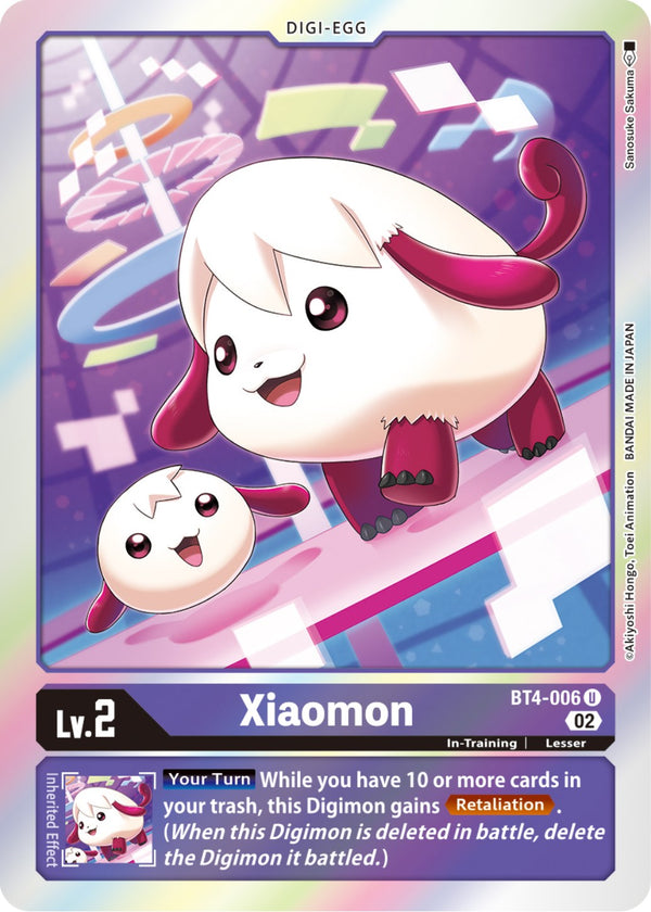 Xiaomon [BT4-006] (Resurgence Booster Reprint) [Resurgence Booster] - Digimon