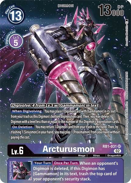 Arcturusmon (Textured Alternate Art)