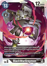 BlackWarGreymon (Resurgence Booster Reprint) - Digimon Card Game