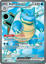 Blastoise ex - 184/165 - Pokémon