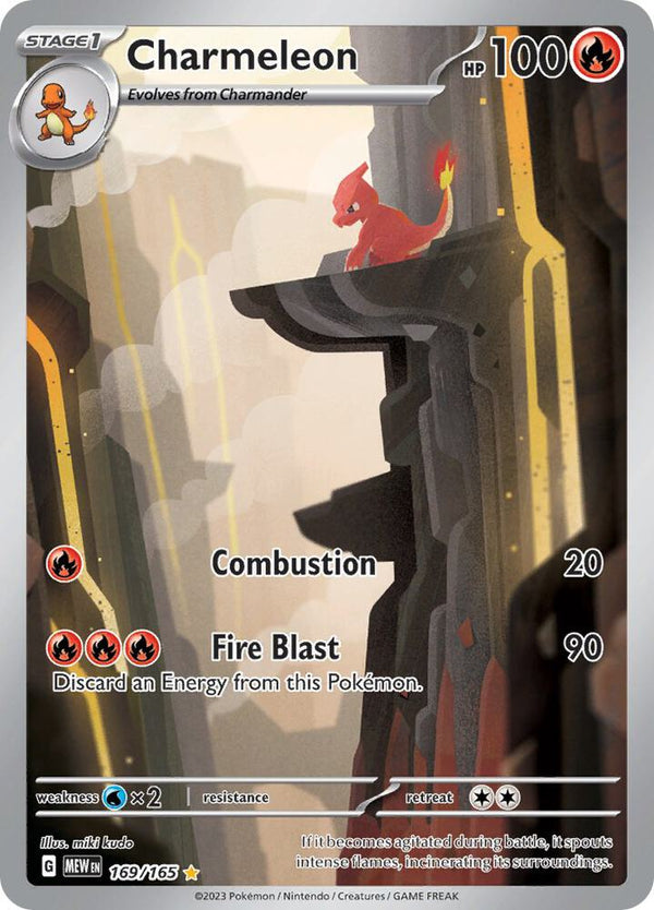 Charmeleon - 169/165 (MEW 169/165) - Pokémon