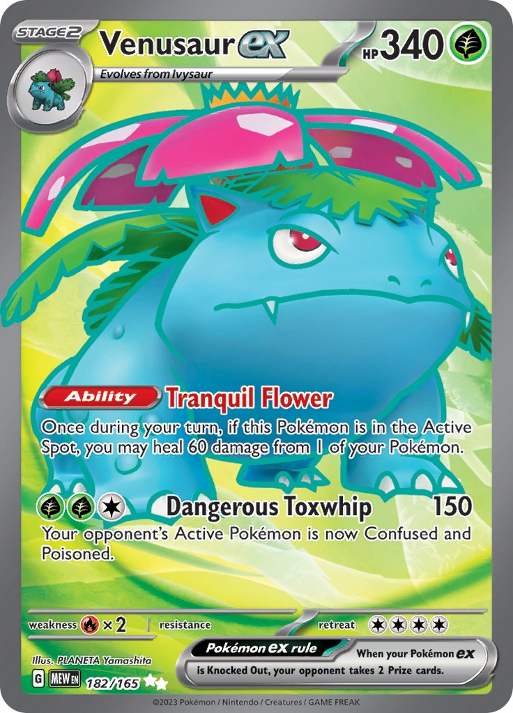 Venusaur ex (182/165) [Scarlet & Violet 151]