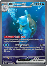 Blastoise ex - 200/165 - Pokémon