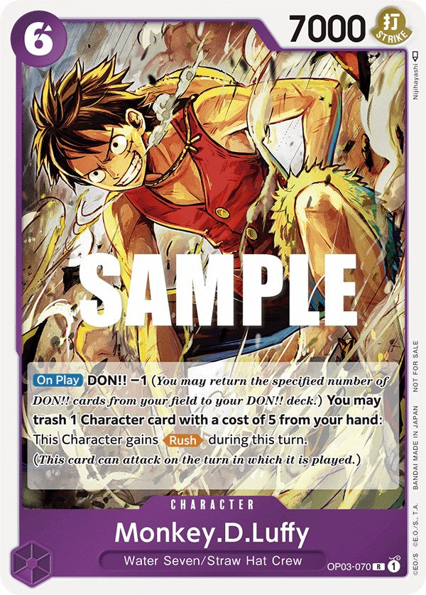 Monkey.D.Luffy (Dash Pack) [Kingdoms of Intrigue] - Bandai