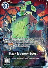 Black Memory Boost! - P-039 (Digimon Adventure Box 2) - Digimon Card Game