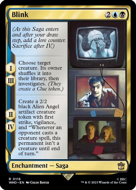 Blink [Doctor Who] - Magic: The Gathering