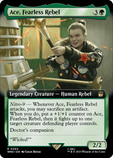 Ace, Fearless Rebel (Extended Art) [Doctor Who] - Magic: The Gathering