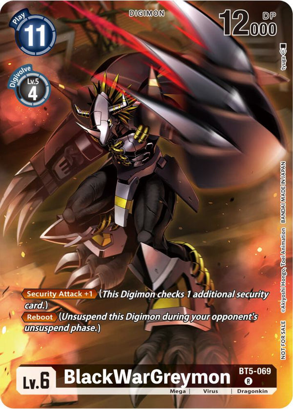 BlackWarGreymon (Tamer Party Pack -The Beginning-) - Digimon Card Game