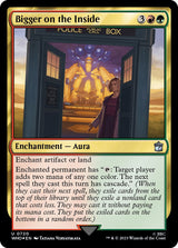Bigger on the Inside (Surge Foil) [Doctor Who] - Magic: The Gathering