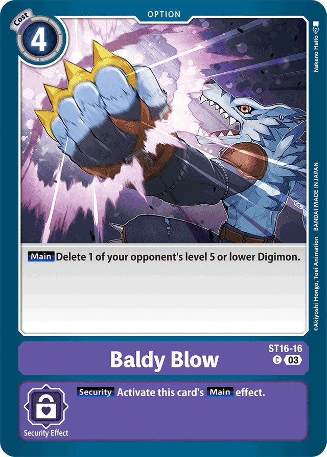 Baldy Blow [ST16-16] [Starter Deck: Wolf of Friendship]