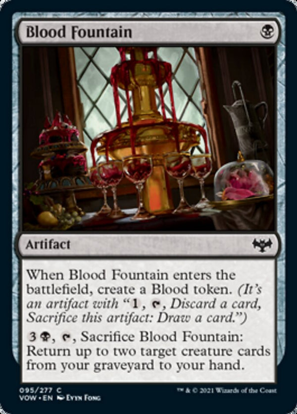 Blood Fountain [Innistrad: Crimson Vow] - Magic: The Gathering