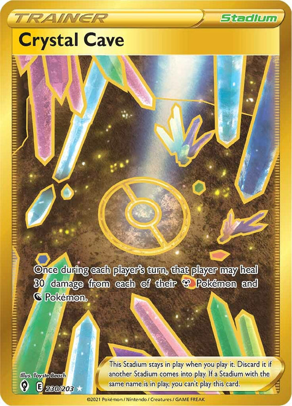 Crystal Cave (230/203) [Sword & Shield: Evolving Skies] - Pokémon
