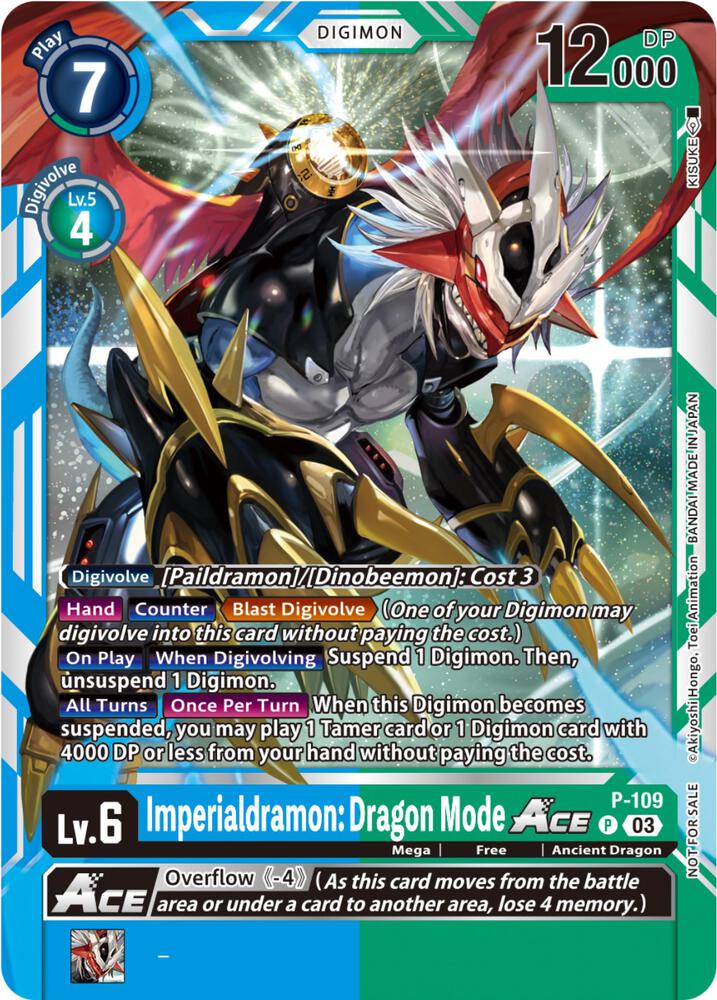 Imperialdramon: Dragon Mode ACE - P-109 (NYCC 2023 Demo Deck)