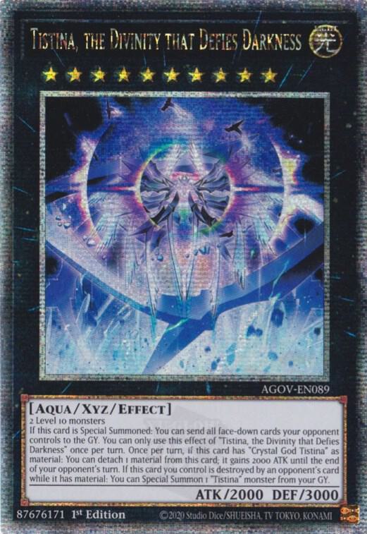Tistina, the Divinity that Defies Darkness (Quarter Century Secret Rare)