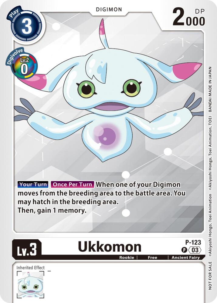 Ukkomon - P-123 (NYCC 2023 Demo Deck)