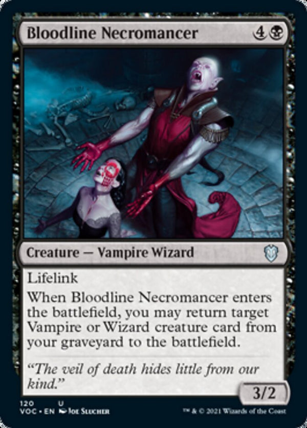 Bloodline Necromancer [Innistrad: Crimson Vow Commander] - Magic: The Gathering
