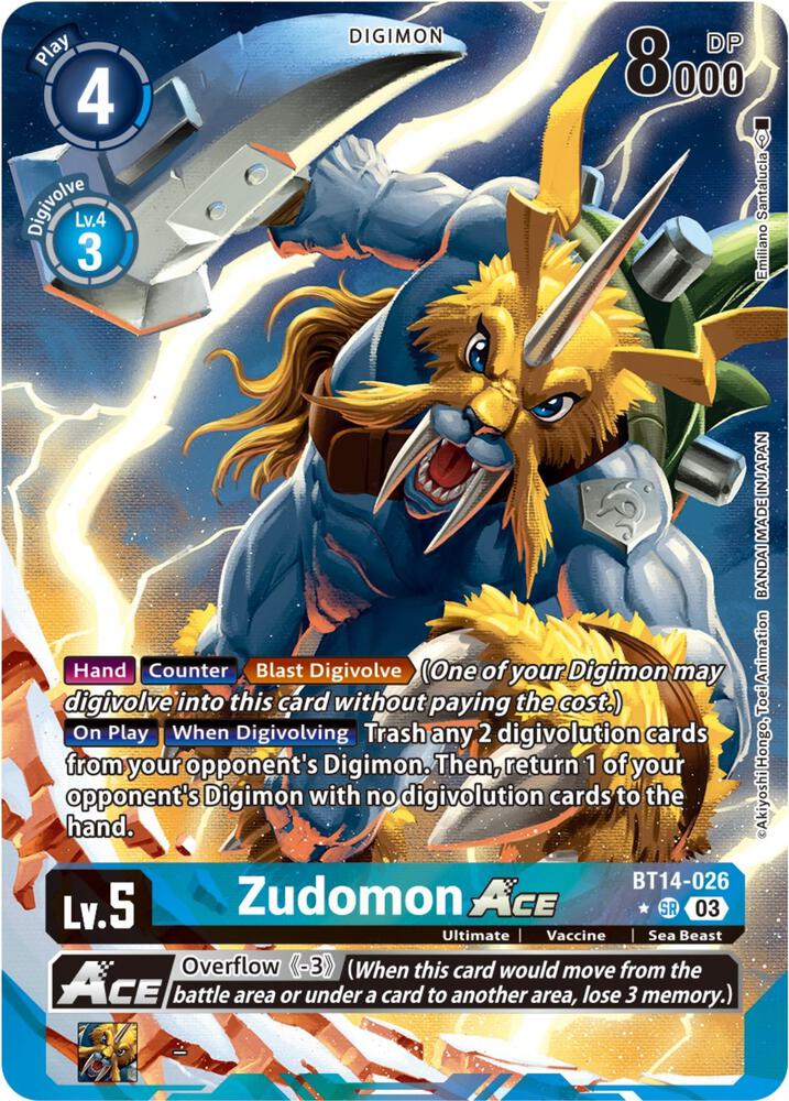 Zudomon ACE (English Exclusive Alternate Art)