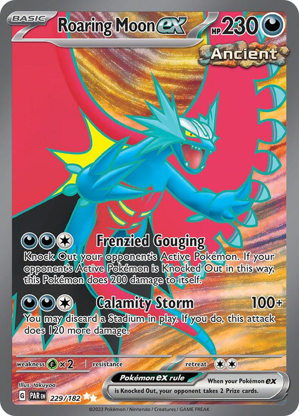 Roaring Moon ex - 229/182 - Pokémon