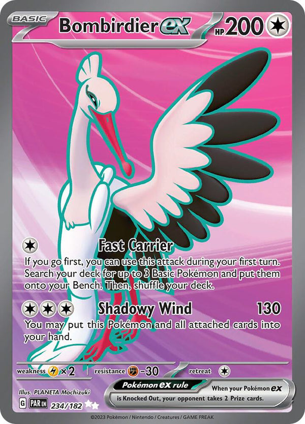 Bombirdier ex - 234/182 - Pokémon