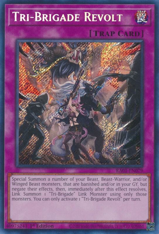 Tri-Brigade Revolt (Secret Rare) (RA01-EN079) - Yu-Gi-Oh!