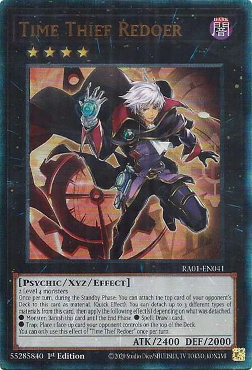 Time Thief Redoer (PUR) (RA01-EN041) [Prismatic Ultimate Rare] - Yu-Gi-Oh!