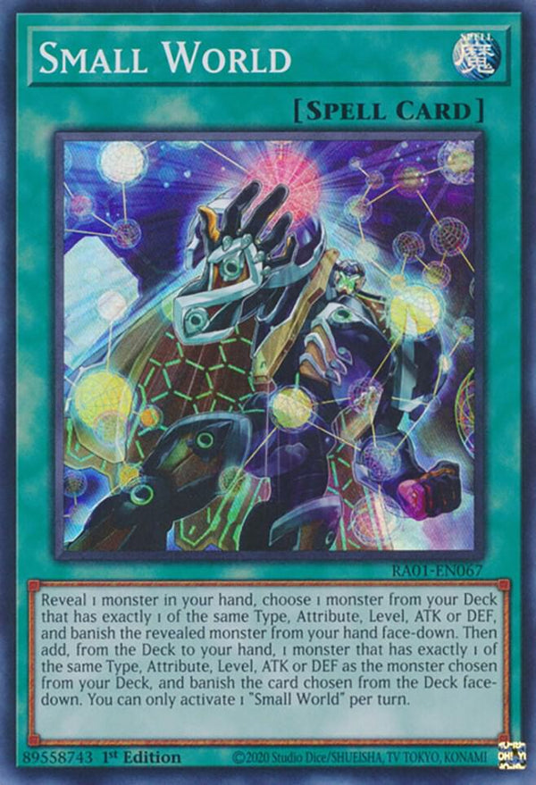 Small World (RA01-EN067) [Super Rare] - Yu-Gi-Oh!