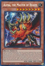 Alpha, the Master of Beasts (Secret Rare) (RA01-EN022) - Yu-Gi-Oh!