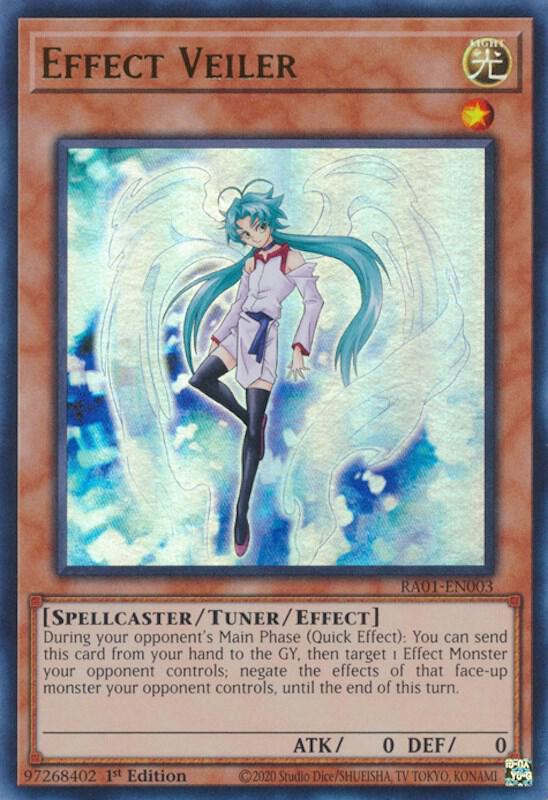 Effect Veiler (UR) (RA01-EN003) [Ultra Rare] - Yu-Gi-Oh!