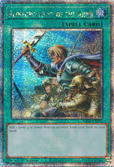 Reinforcement of the Army (Quarter Century Secret Rare) (RA01-EN051) - Yu-Gi-Oh!