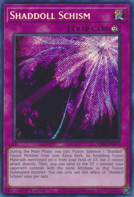 Shaddoll Schism (Secret Rare) (RA01-EN077) - Yu-Gi-Oh!