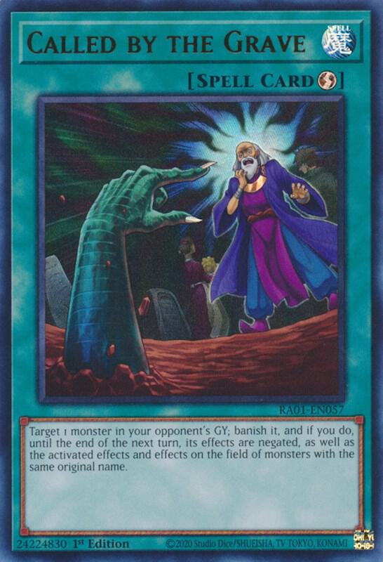 Called by the Grave (UR) (RA01-EN057) [Ultra Rare] - Yu-Gi-Oh!