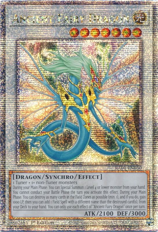 Ancient Fairy Dragon (Quarter Century Secret Rare)